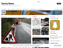 Tablet Screenshot of news.surreycc.gov.uk